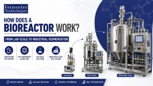 Read more about the article How Does a Bioreactor Work? From Lab-Scale to Industrial Fermentation