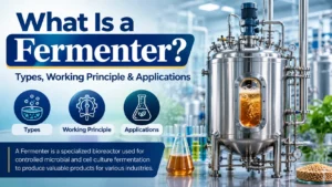 Read more about the article What Is a Fermenter? Types, Working Principle & Applications
