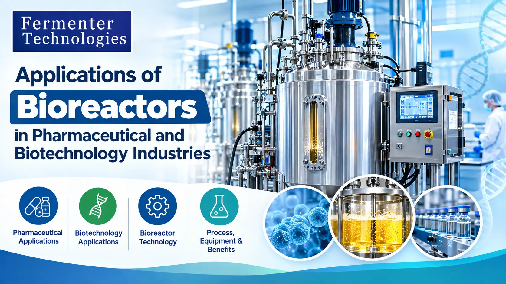 Read more about the article Applications of Bioreactors in Pharmaceutical and Biotechnology Industries